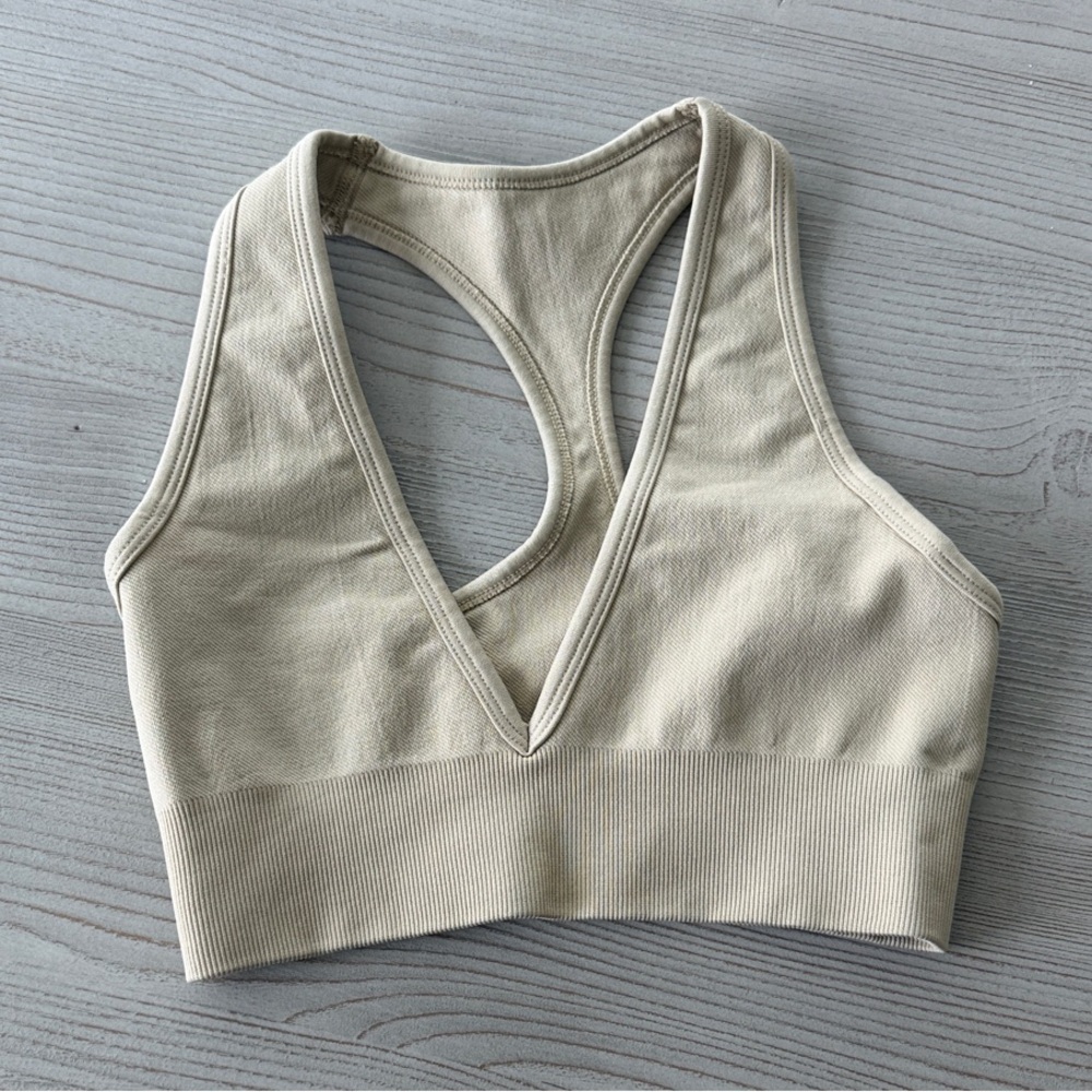 CSB x Isabelle Mathers Cream Bra Size XS